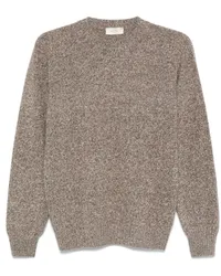 Altea Pullover mit meliertem Effekt Braun