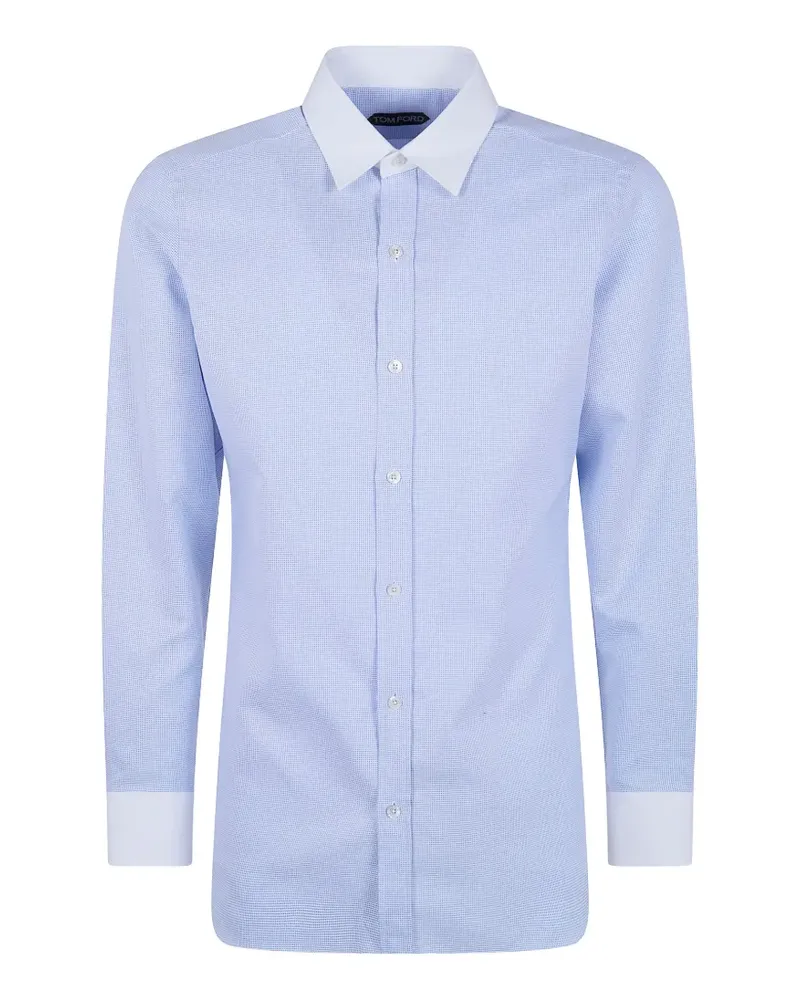 Tom Ford collared shirt - Blau Blau
