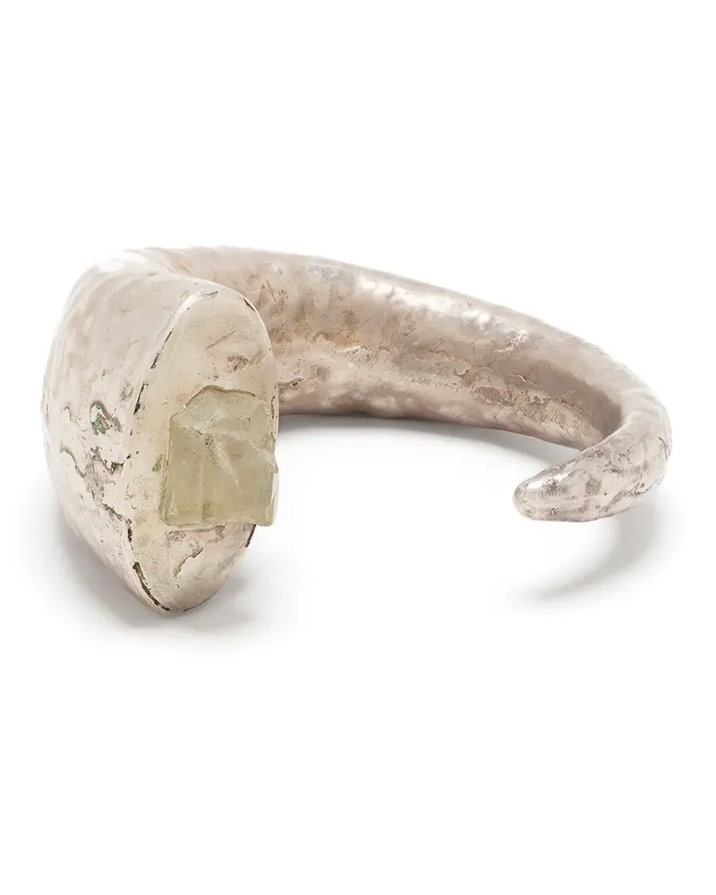 Parts Of Four Monster Horn Armspange - Silber Silber