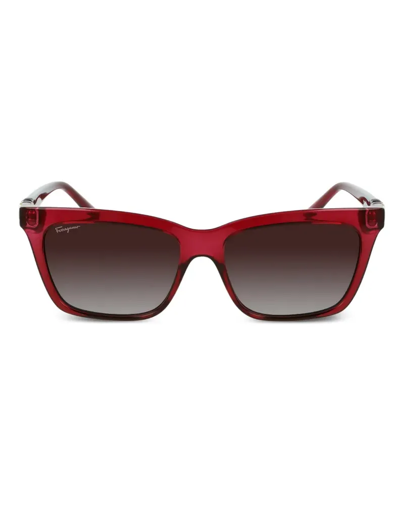 Ferragamo square-frame sunglasses - Rot Rot