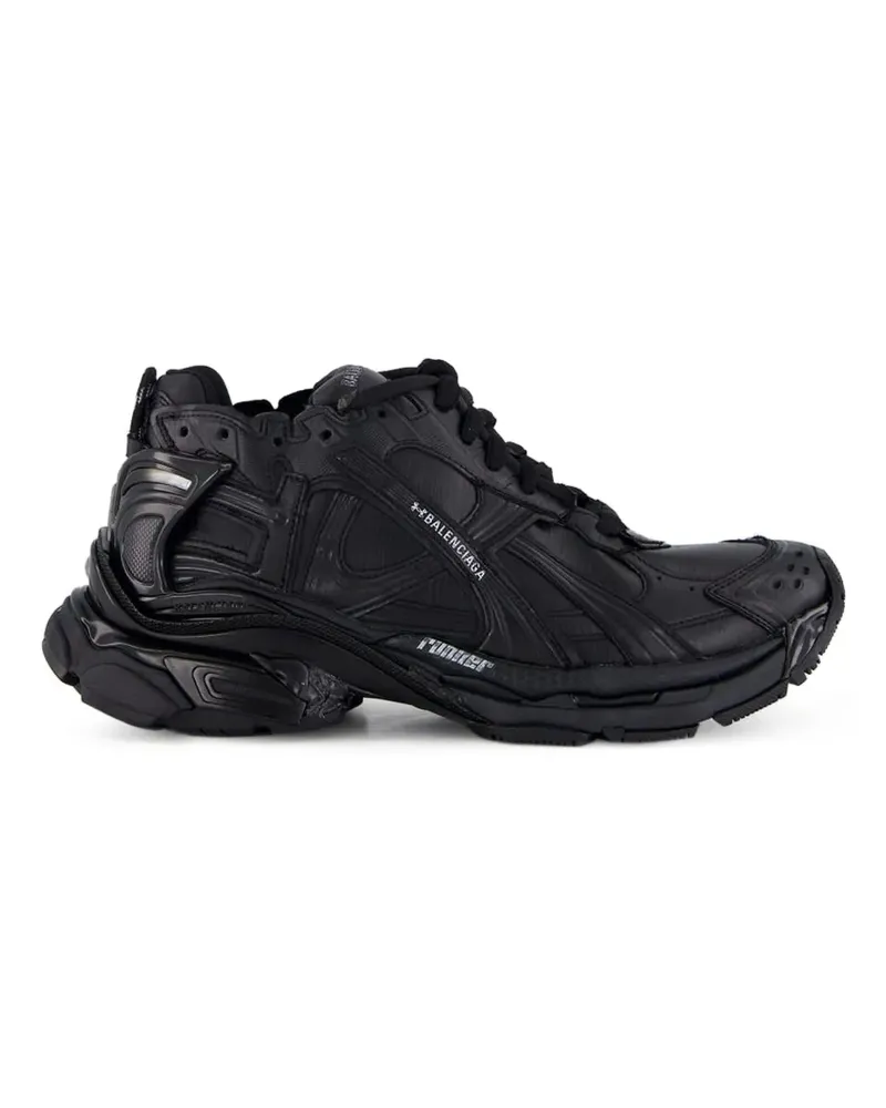 Balenciaga x Under Armour Runner Sneakers mit dicker Sohle - Schwarz Schwarz