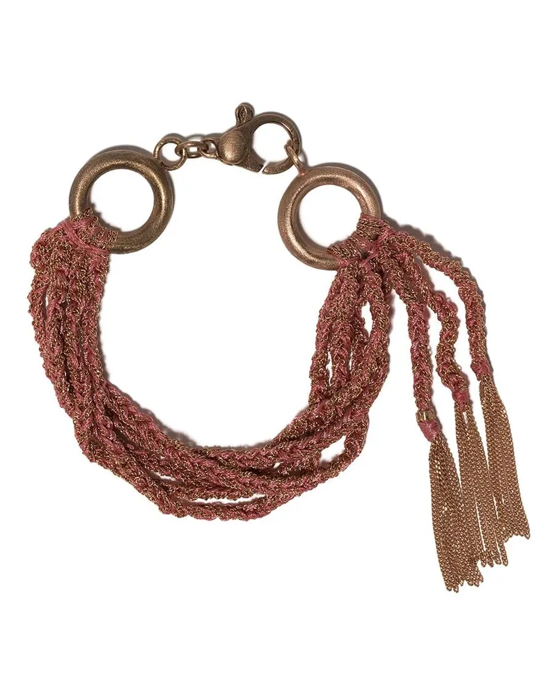 Carolina Bucci 18kt 'Lucky' Rotgoldarmband - Rosa Rosa