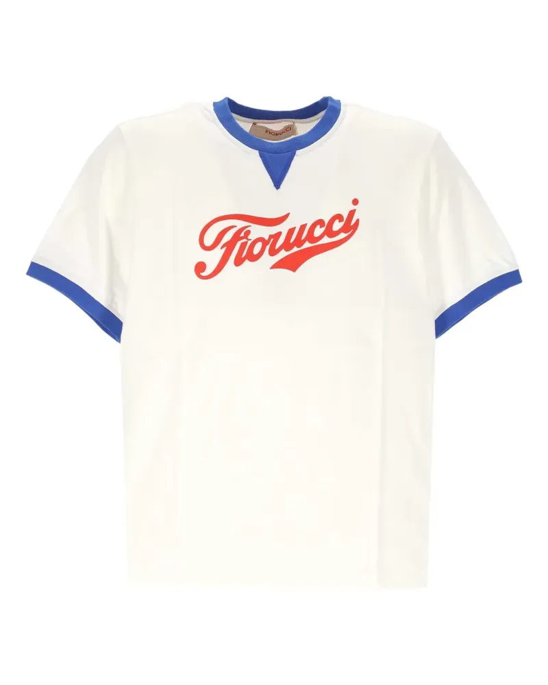 Fiorucci logo-print T-Shirt - Weiß Weiß