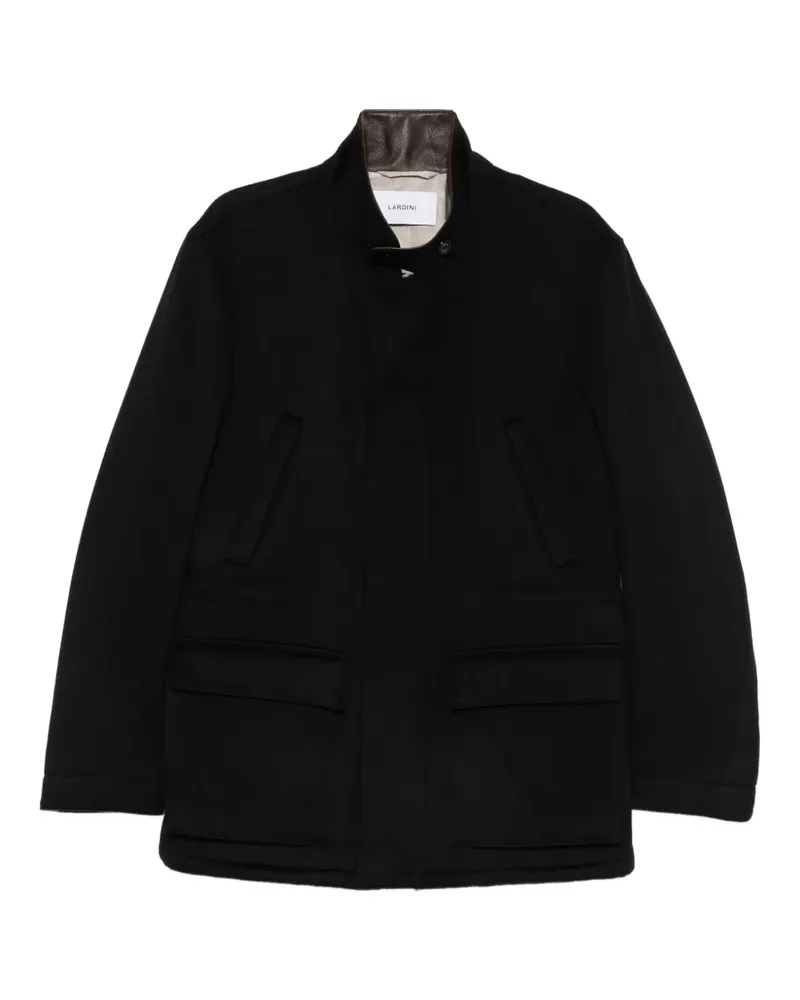 LARDINI Wasserabweisende Jacke - Schwarz Schwarz