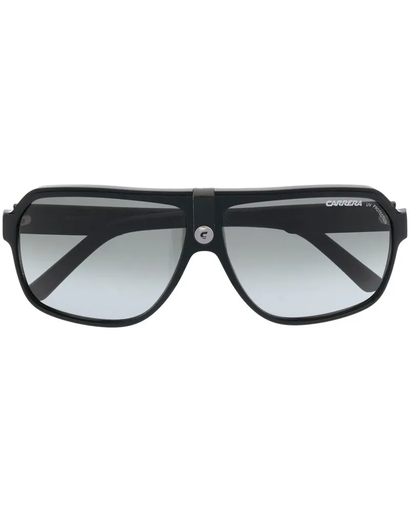 Carrera Getönte Pilotenbrille - Schwarz Schwarz