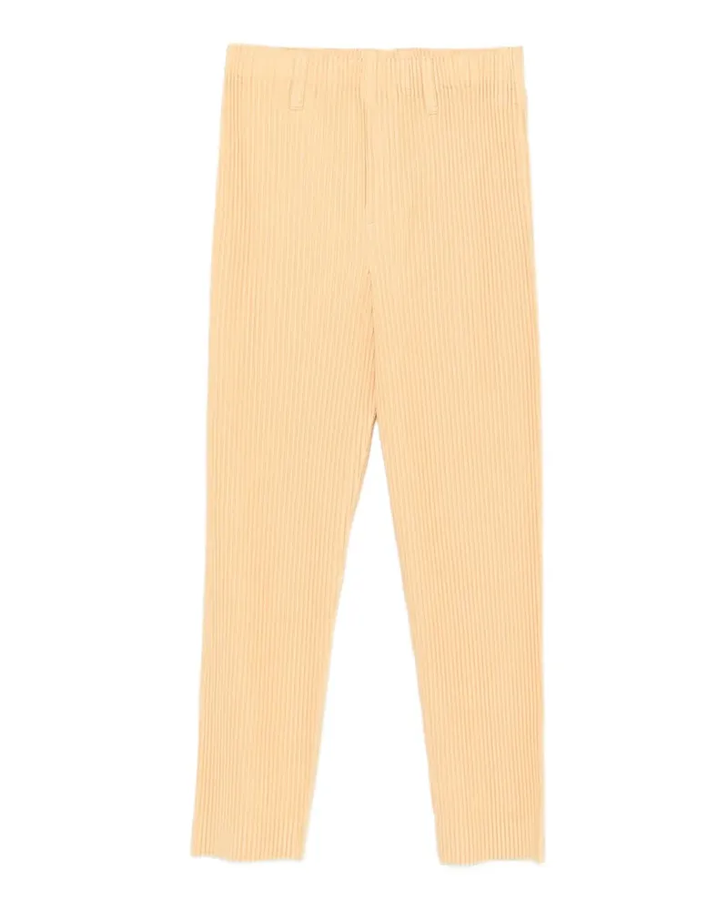 Issey Miyake Plissierte Hose - Gelb Gelb