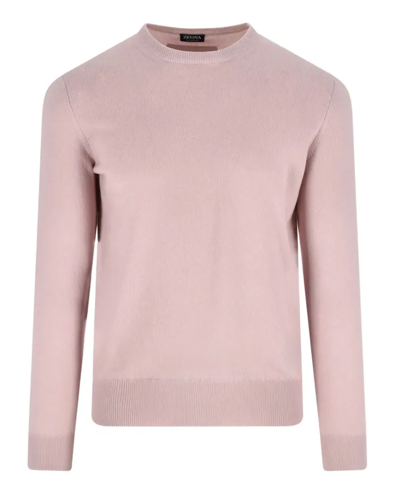 Ermenegildo Zegna Klassischer Kaschmirpullover - Rosa Rosa