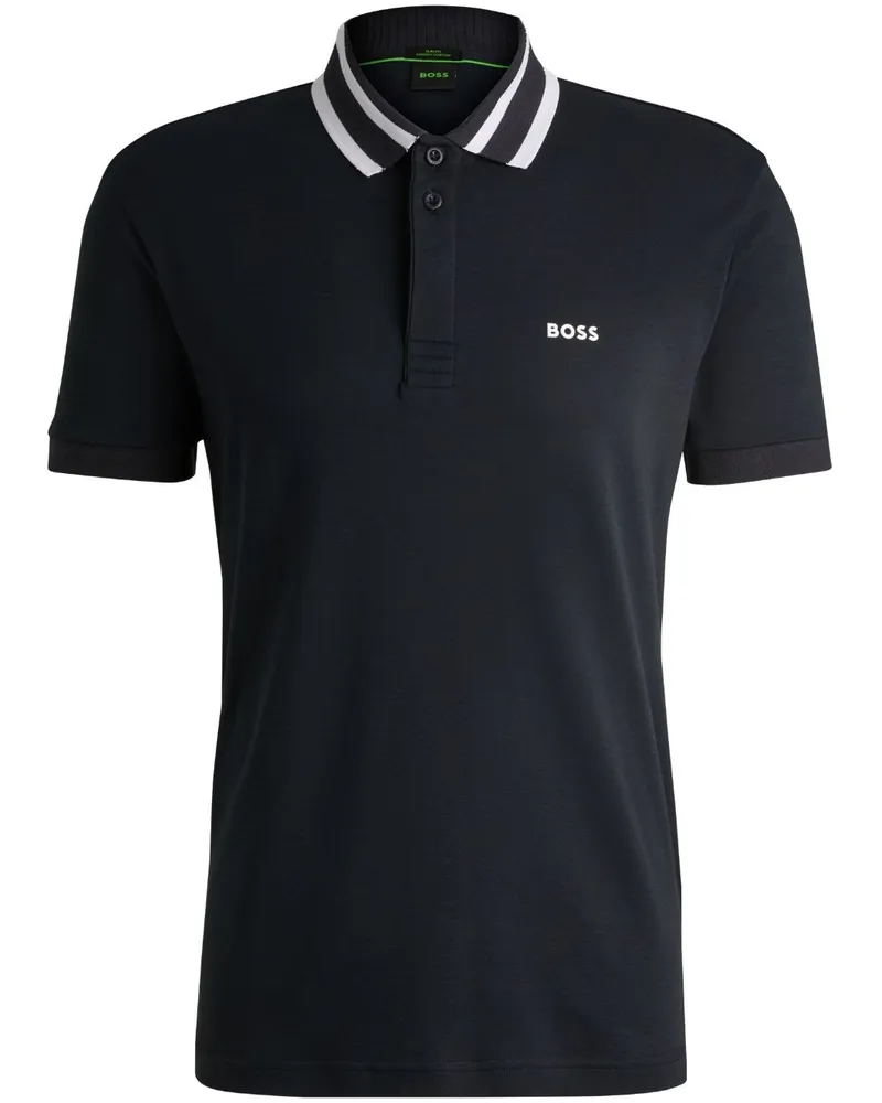 HUGO BOSS Poloshirt mit Logo - Blau Blau