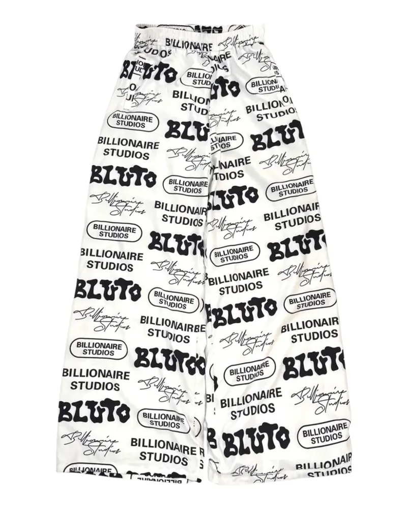 STADIUM GOODS Jogginghose mit Logo-Print - Weiß Weiß