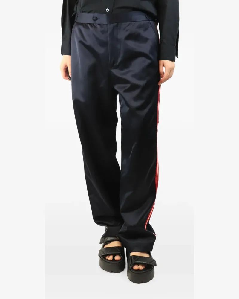 BODE Major League Hose mit Seitenstreifen - Blau Blau