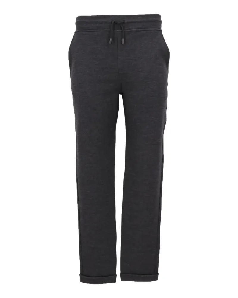Isaia drawstring-fastening track shorts - Grau Grau