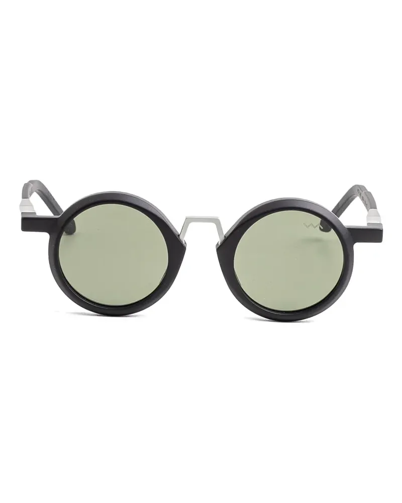 VAVA EYEWEAR Sonnenbrille mit rundem Gestell - Schwarz Schwarz