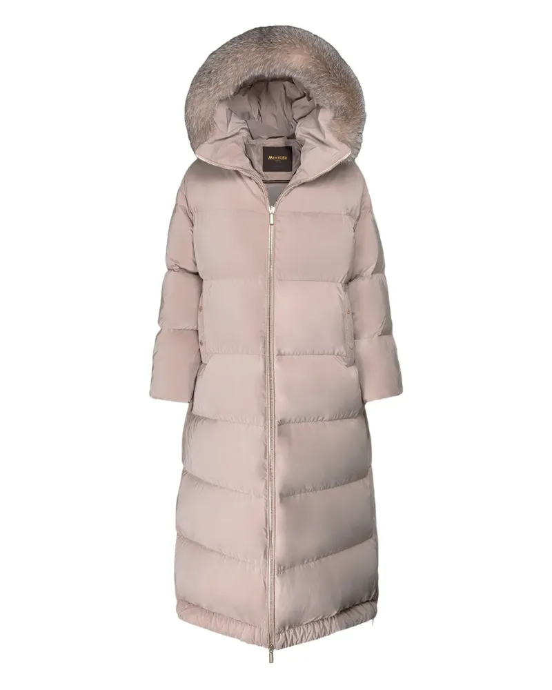 MOORER Gesteppte Jacke mit Reißverschluss - Rosa Rosa