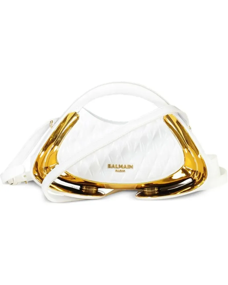 Balmain small Jolie Madame tote bag - Weiß Weiß