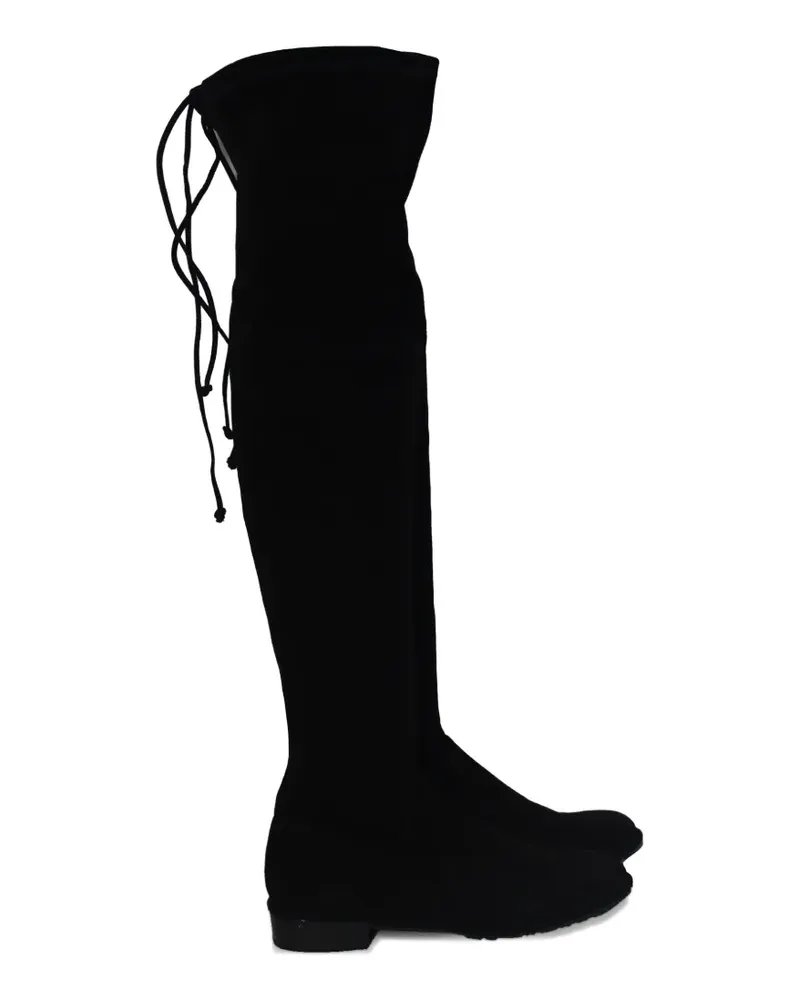 Stuart Weitzman drawstring-detail boots - Schwarz Schwarz