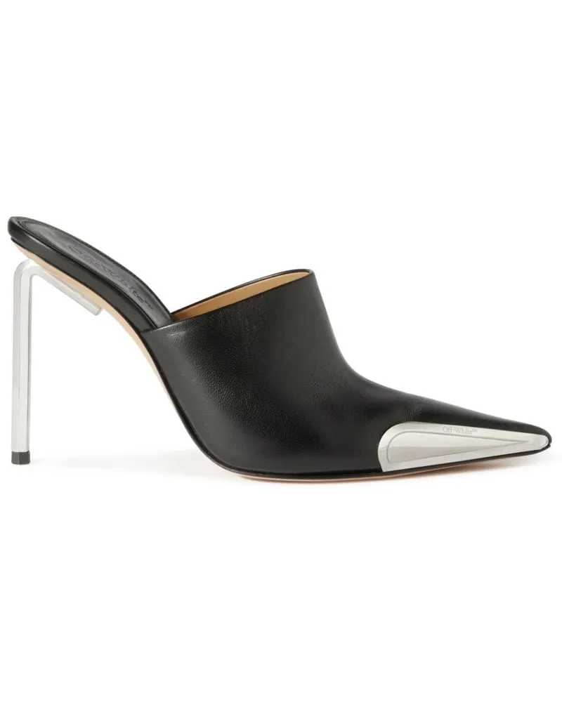 OFF-WHITE Allen Frame Mules - Schwarz Schwarz