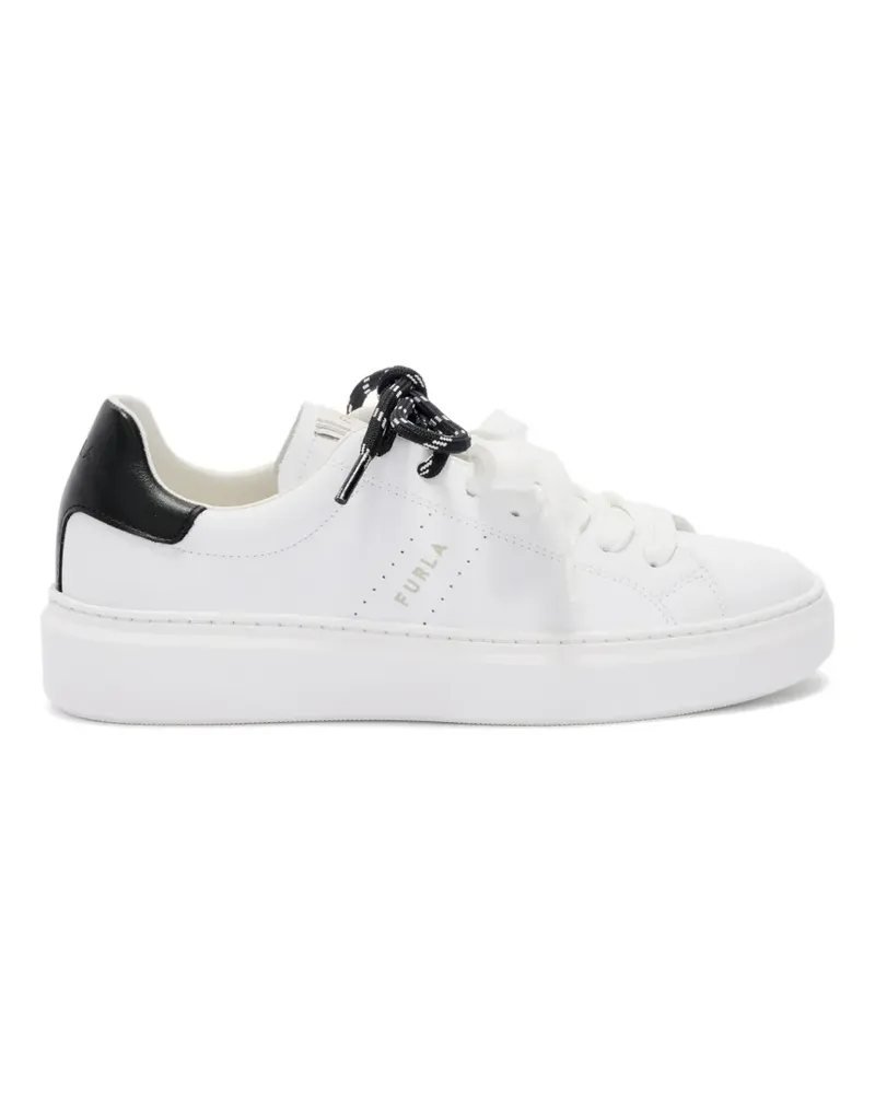 Furla Hype lace-up sneakers - Weiß Weiß