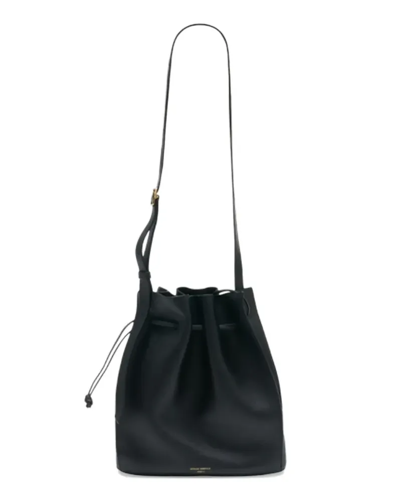 Officine Generale B leather shoulder bag - Schwarz Schwarz