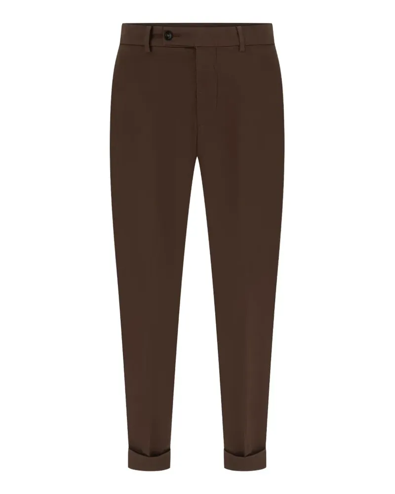 Numero 00 turn-up cuff trousers - Braun Braun