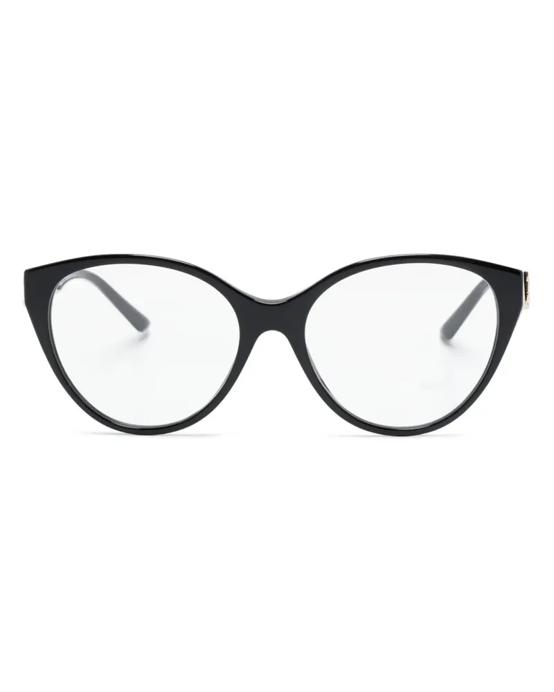 Jimmy Choo Brille im Cat-Eye-Design - Schwarz Schwarz