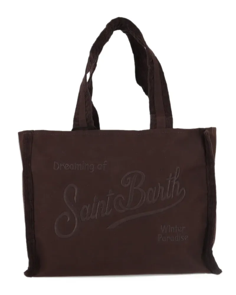 MC2 Saint Barth Colette embroidered tote bag - Braun Braun