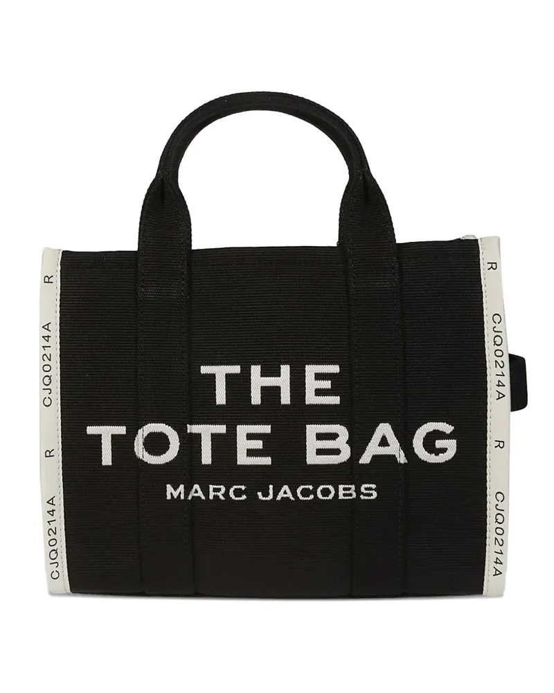 Marc Jacobs Mittelgroße The Jacquard Medium Tote Bag - Schwarz Schwarz