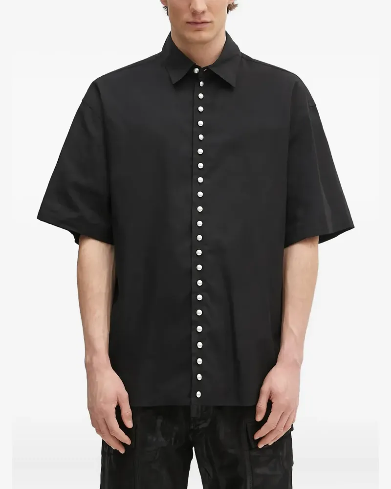 AMBUSH Hemd mit Perlendetail - Schwarz Schwarz