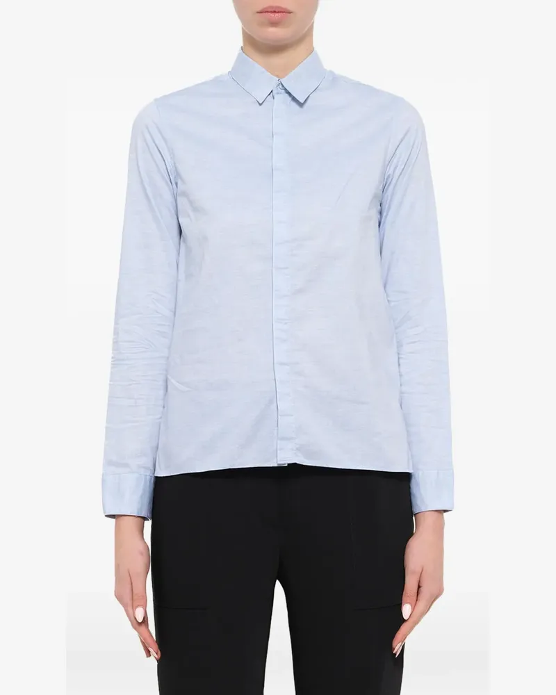 Kenzo Hemd mit Tigerstickerei - Blau Blau