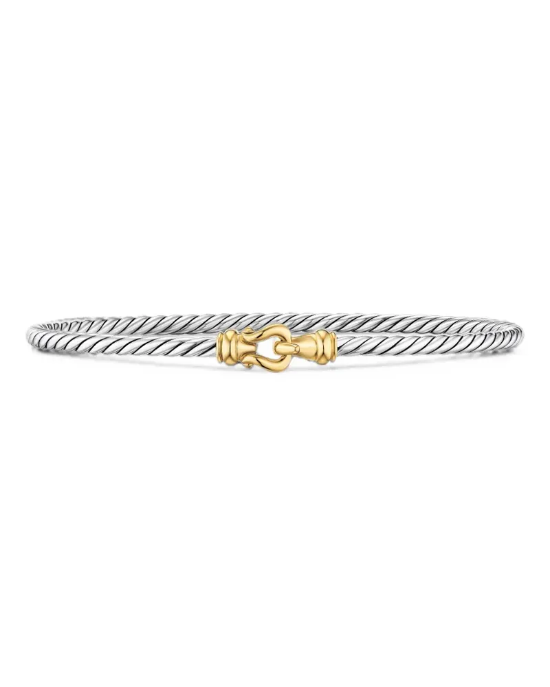 David Yurman Cable Flex Schnallenarmband - Silber Silber