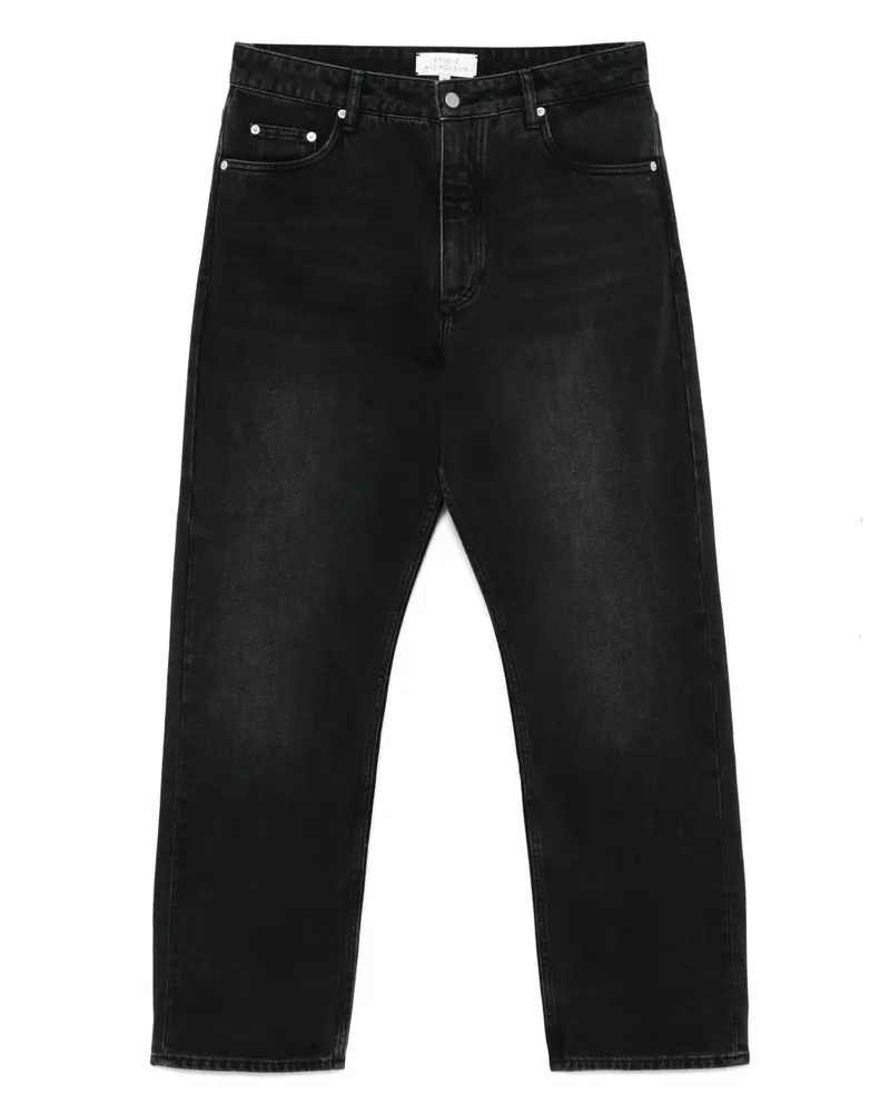 Studio Nicholson Riso Jeans - Schwarz Schwarz