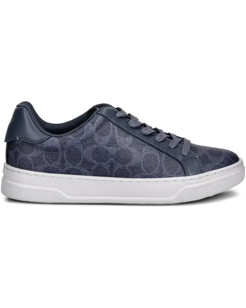 Coach Sneakers mit Monogramm - Blau Blau