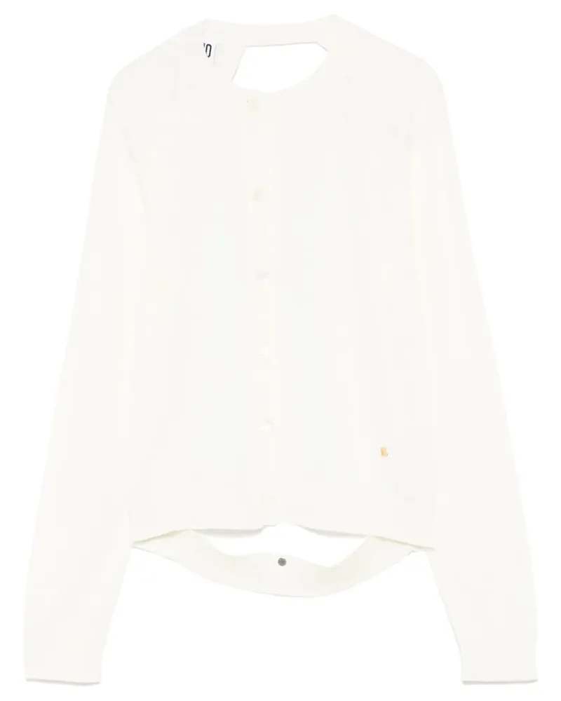 Moschino Rückenfreier Cardigan - Nude Nude