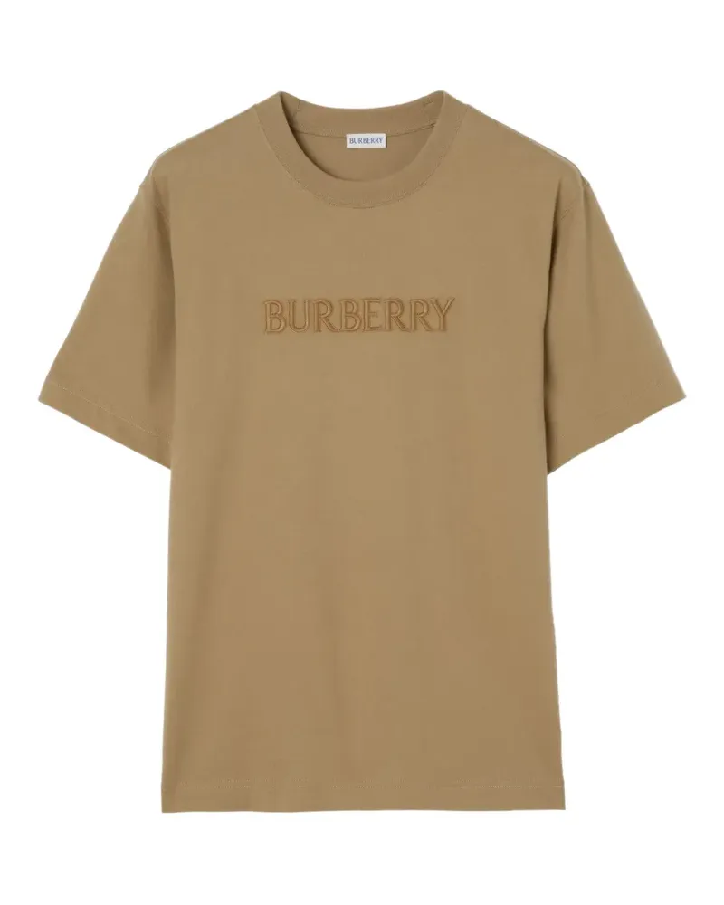 Burberry T-Shirt mit Logo-Detail - Nude Nude