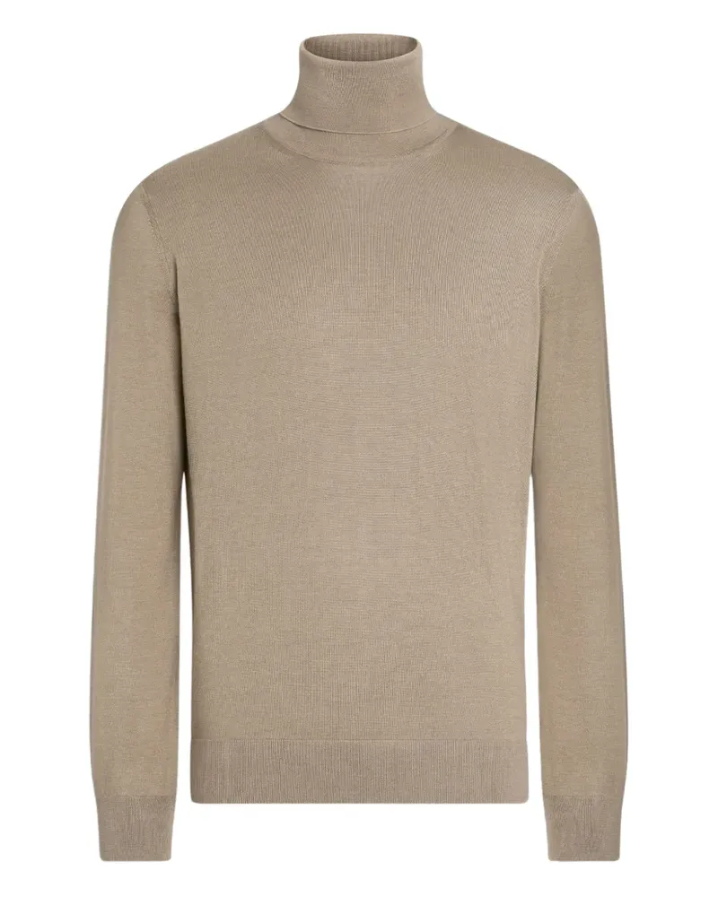 Ermenegildo Zegna Pullover mit Rollkragen - Nude Nude