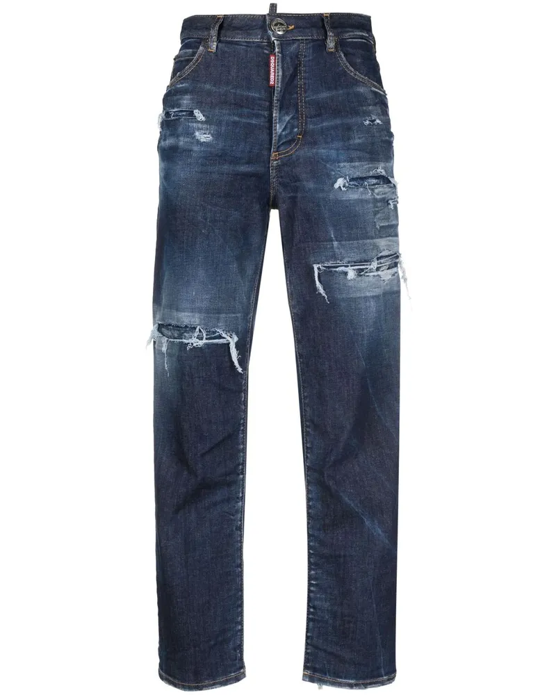 Dsquared2 Jeans mit Distressed-Optik - Blau Blau