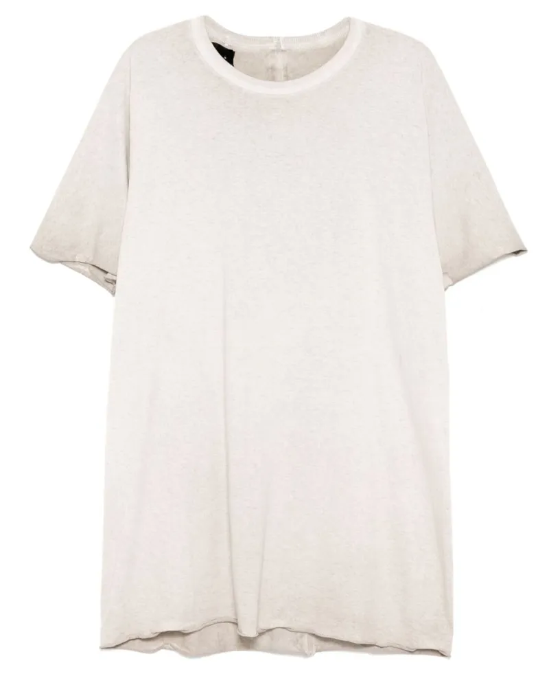 Boris Bidjan Saberi T-Shirt mit rundem Ausschnitt - Nude Nude