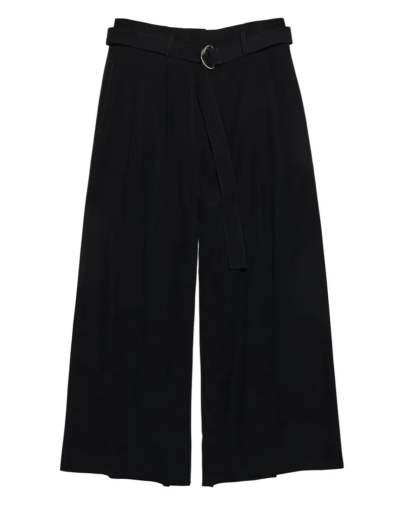 BIMBA Y LOLA Cropped-Hose mit Gürtel - Schwarz Schwarz