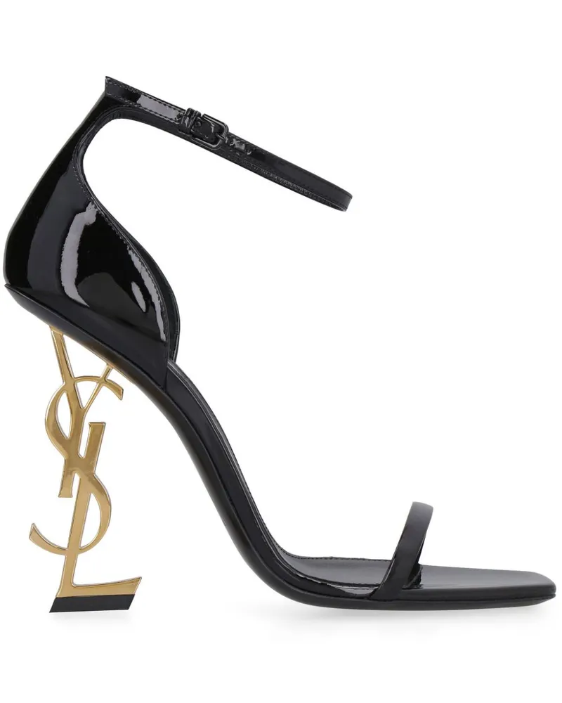 Saint Laurent Opyum Sandalen 110mm - Schwarz Schwarz