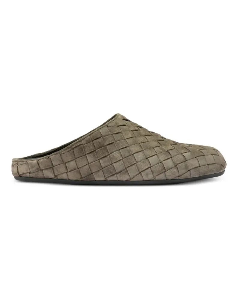 Officine Creative Italia Babouche 005 Mules mit Webmuster - Grau Grau