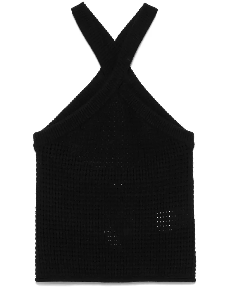 Axel Arigato Gehäkeltes Top - Schwarz Schwarz