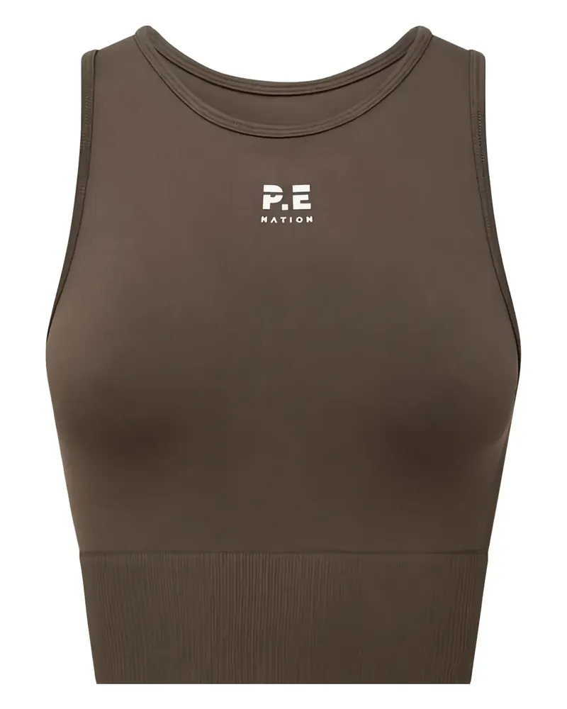 P.E. NATION Nahtloses Restore Tanktop - Braun Braun