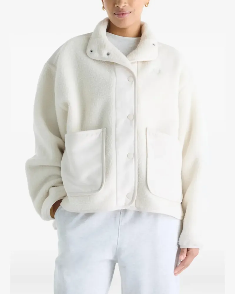 New Balance High Pile fleece jacket - Nude Nude