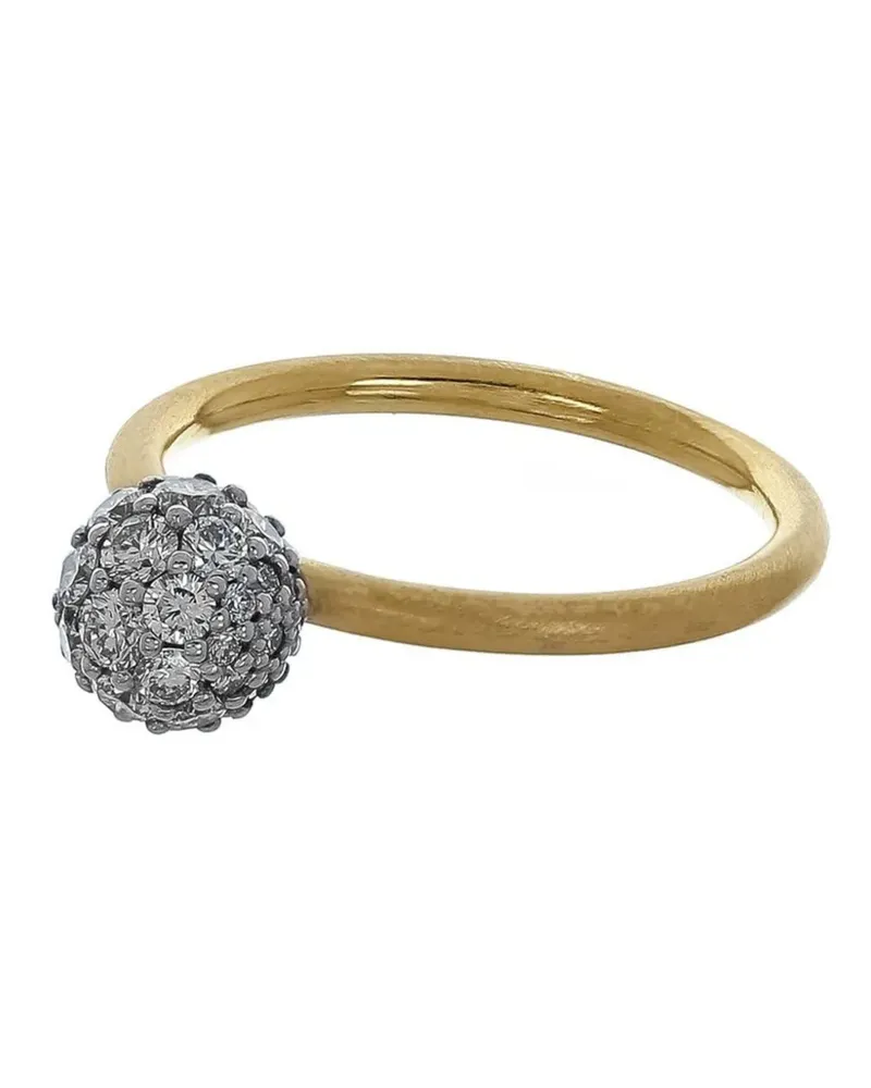 Irene Neuwirth 18kt Gumball Gelbgoldring mit Diamant Gold
