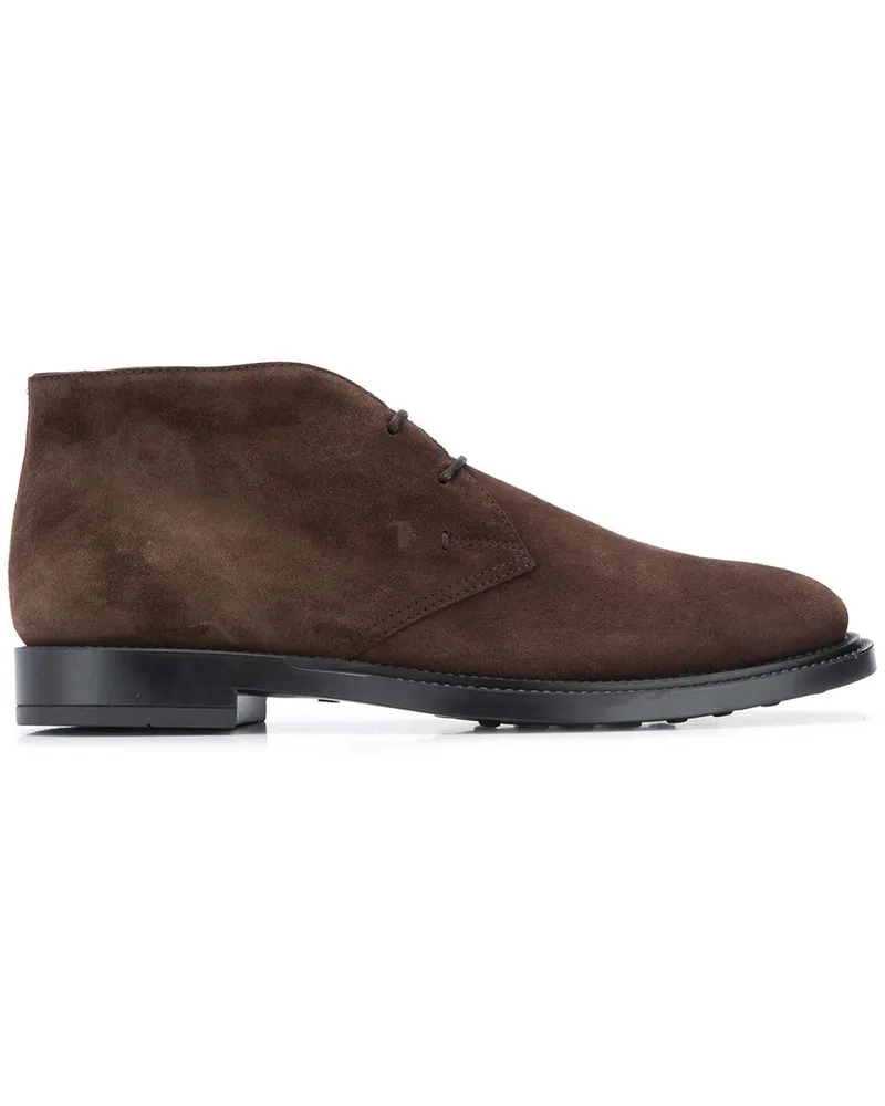 TOD'S Desert-Boots mit genoppter Sohle - Braun Braun