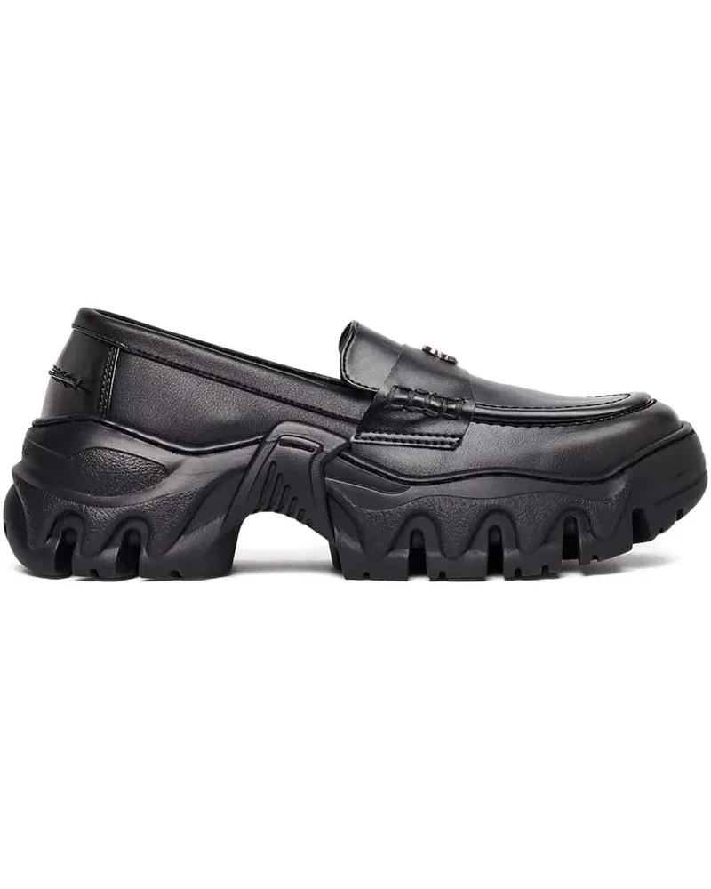 Rombaut Loafer mit dicker Sohle - Schwarz Schwarz