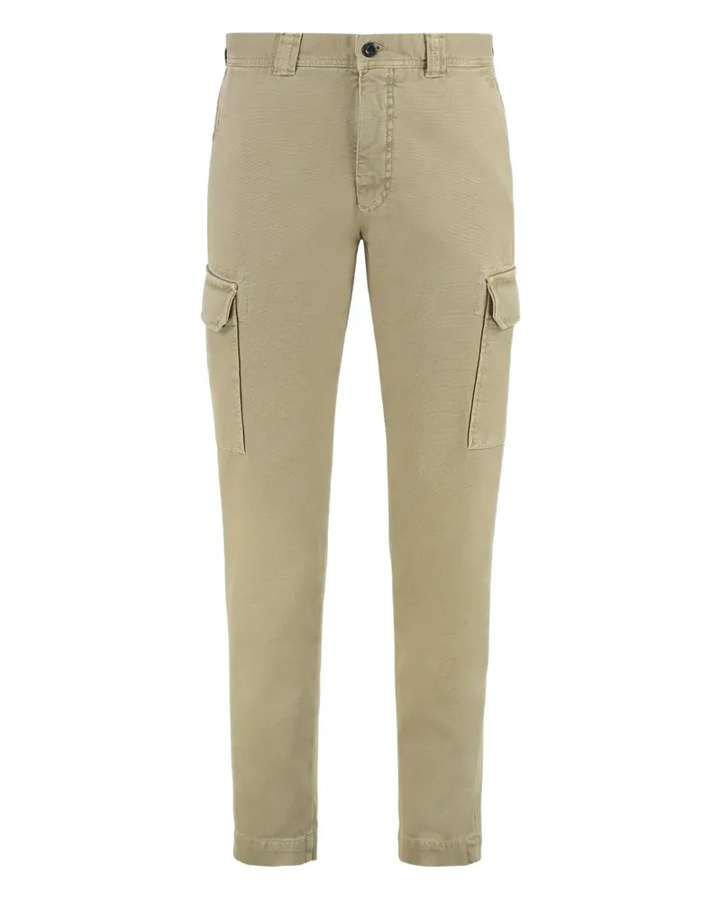 Slowear flap-pocket cargo trousers - Nude Nude