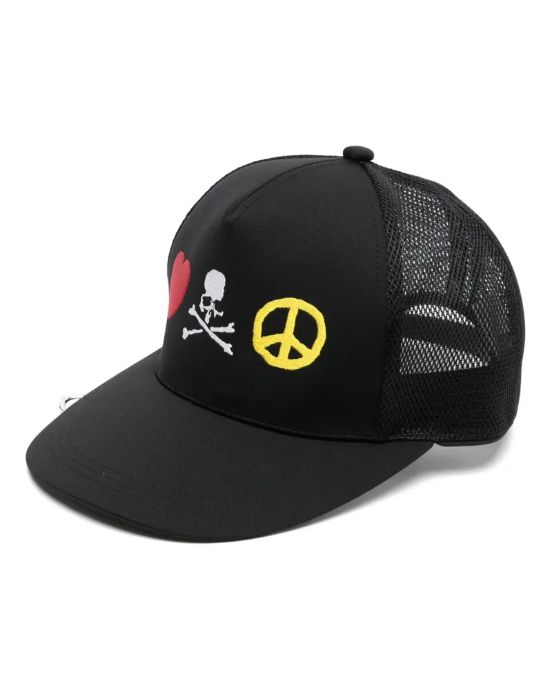 Mastermind World Baseballkappe mit Logo-Stickerei - Schwarz Schwarz
