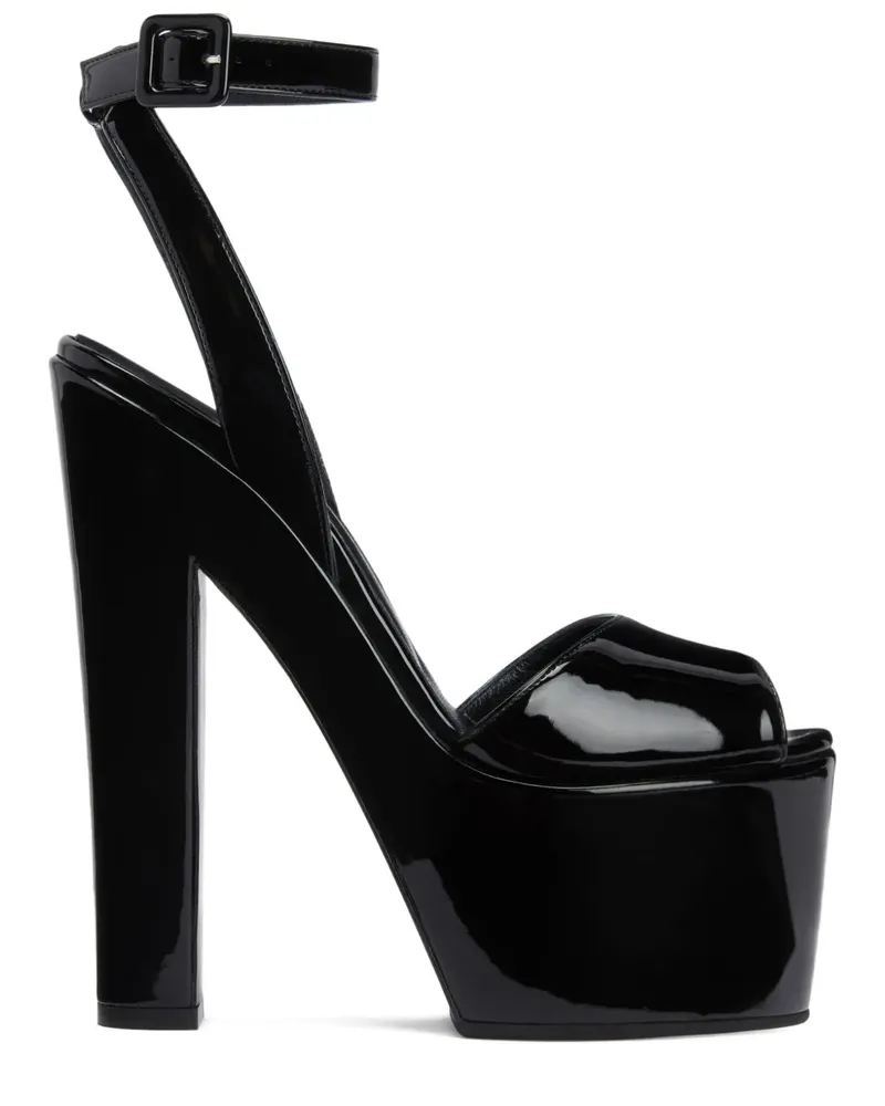 Giuseppe Zanotti 170mm Tarifa platform sandals - Schwarz Schwarz