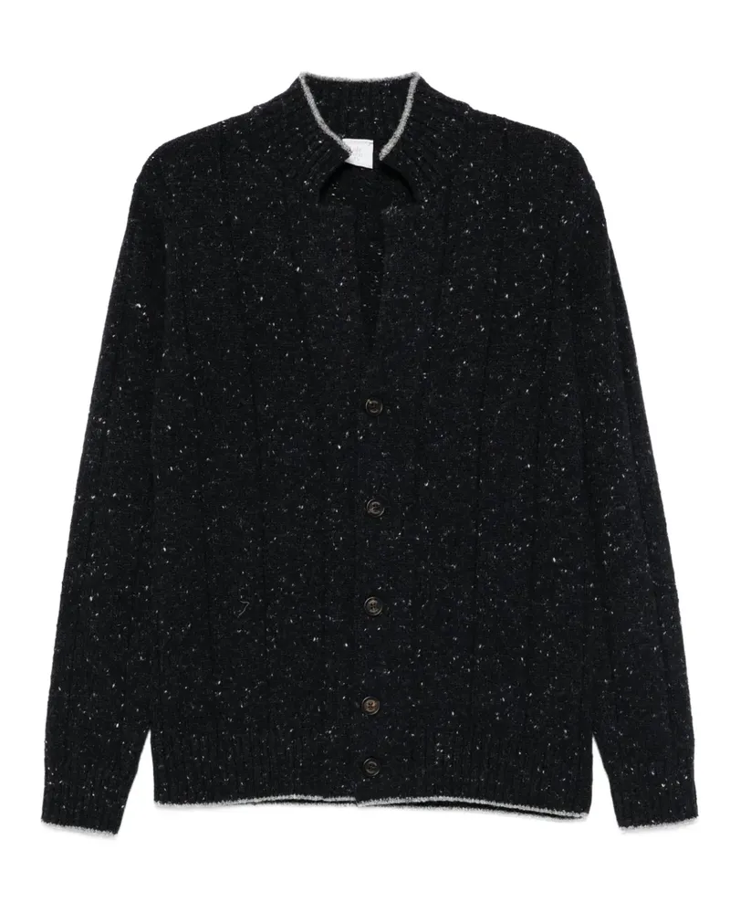 Eleventy Melierter Cardigan mit Knöpfen - Blau Blau
