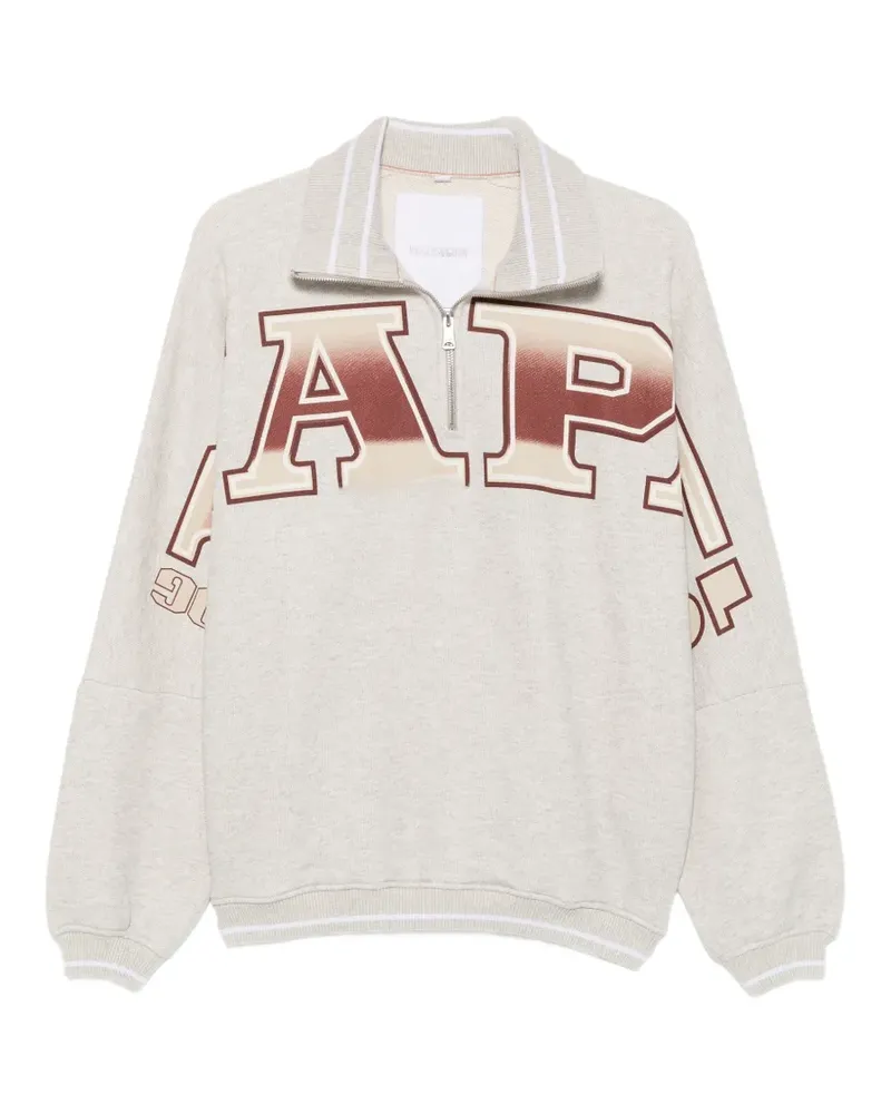 Napapijri Sweatshirt mit Reißverschluss - Grau Grau